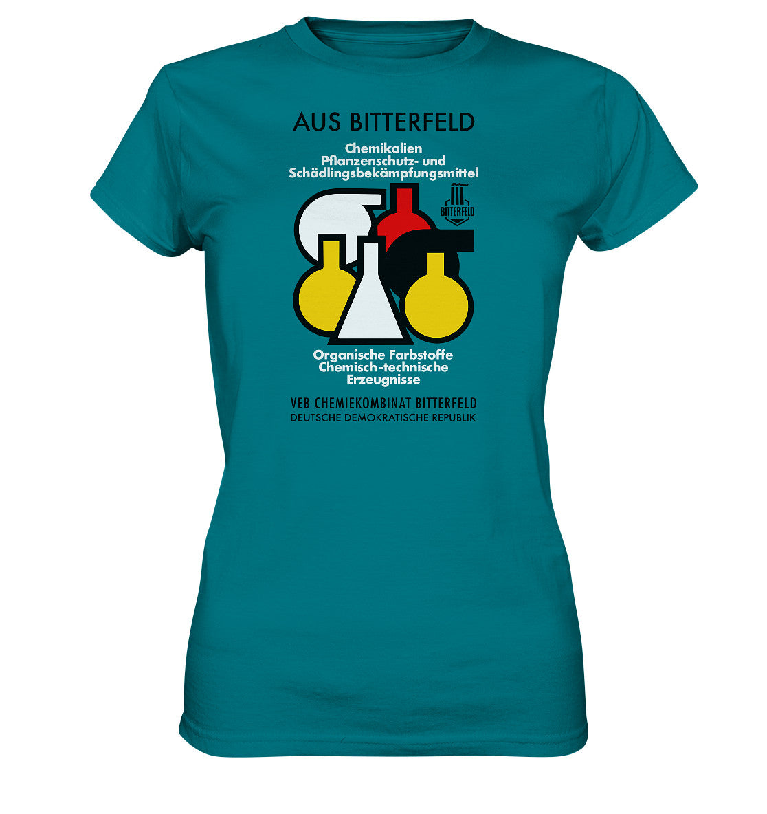 DDR Ostalgie Shirt Mädels • CHEMIKALIEN AUS BITTERFELD