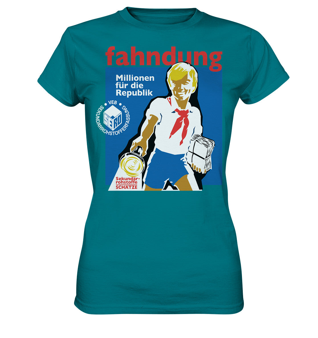 DDR Ostalgie Shirt Mädels • SERO - FAHNDUNG SEKUNDÄRROHSTOFFE