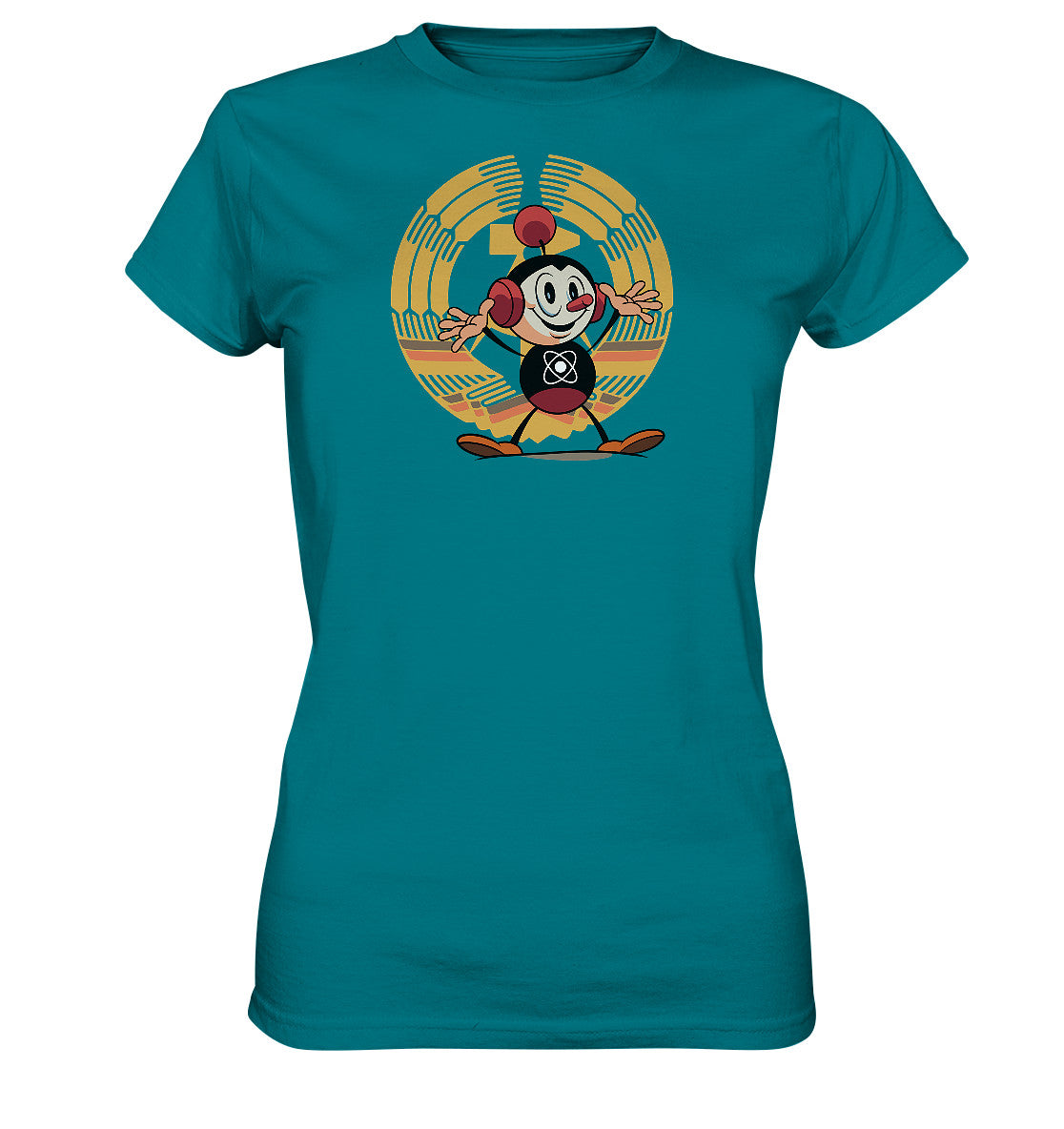DDR Ostalgie Shirt Mädels • ATOMINO - DDR KERNKRAFT