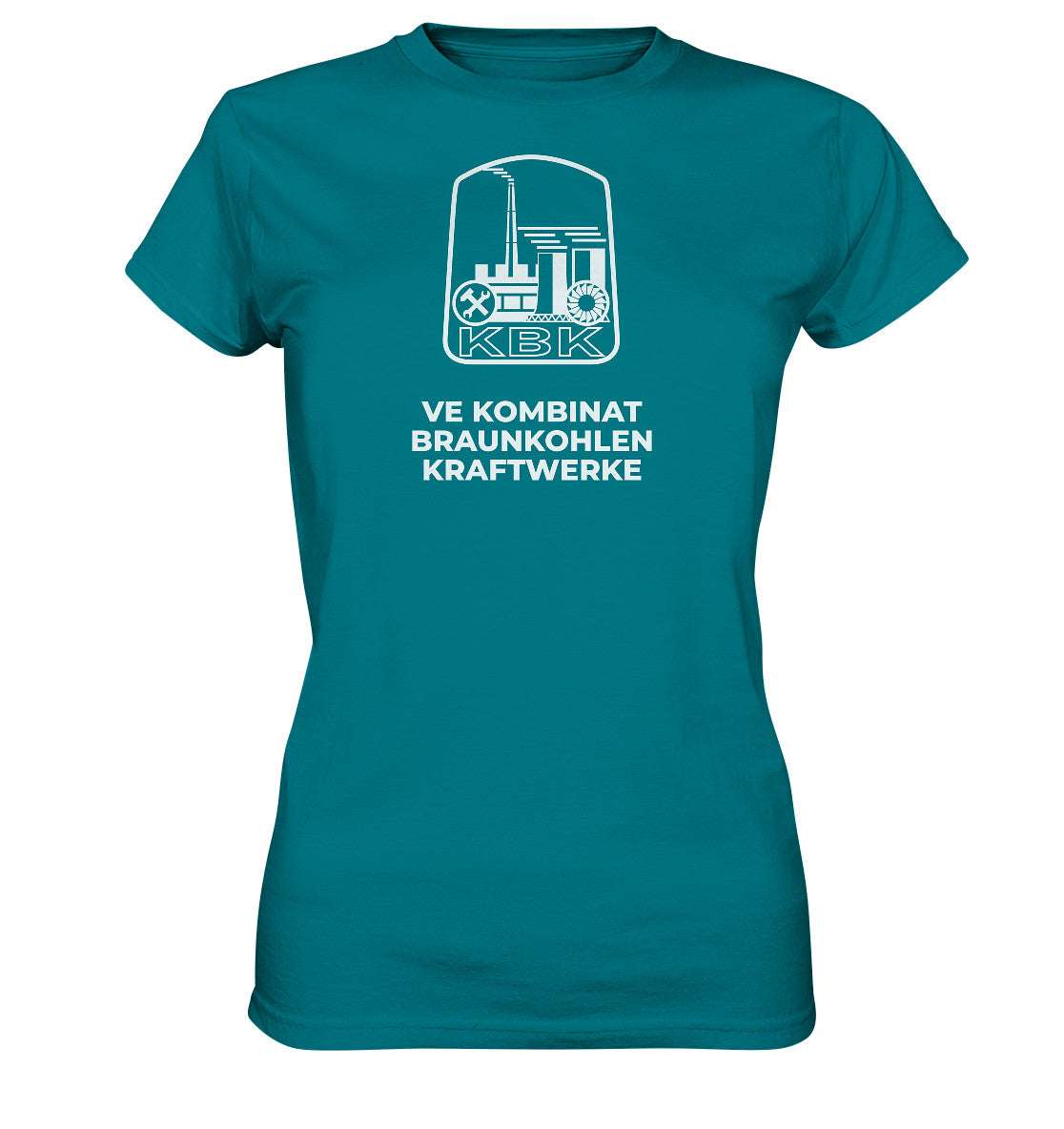 DDR Ostalgie Shirt Mädels • VE KOMBINAT BRAUNKOHLENKRAFTWERKE JÄNSCHWALDE