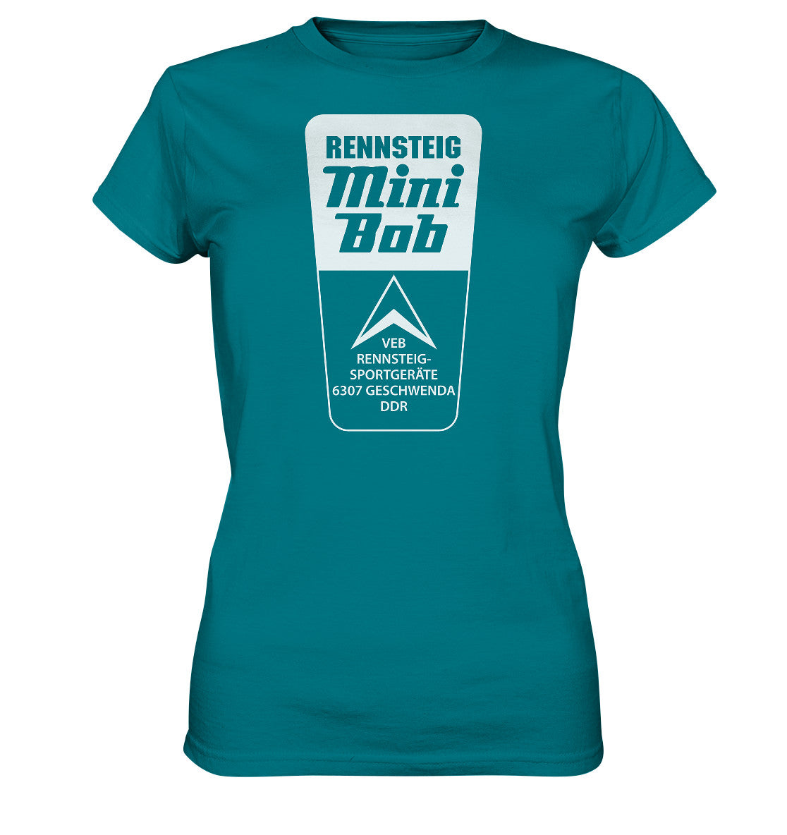 DDR Ostalgie Shirt Mädels • RENNSTEIG MINI BOB - Ladies Premium Shirt