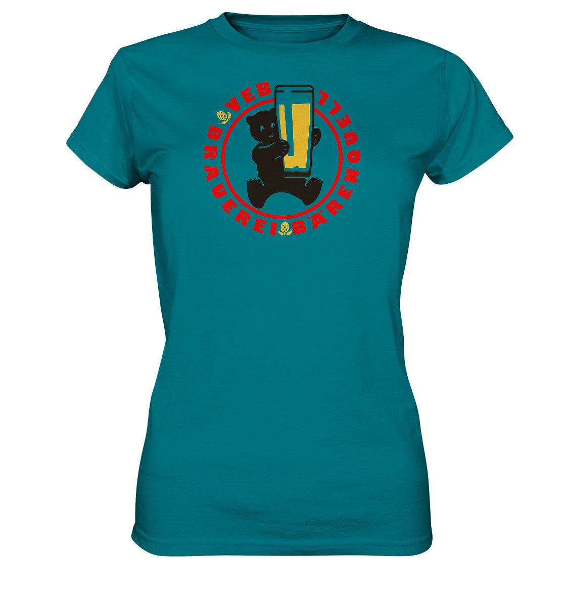 DDR Ostalgie Shirt Mädels • VEB BÄRENQUELL BERLIN BRAUEREI