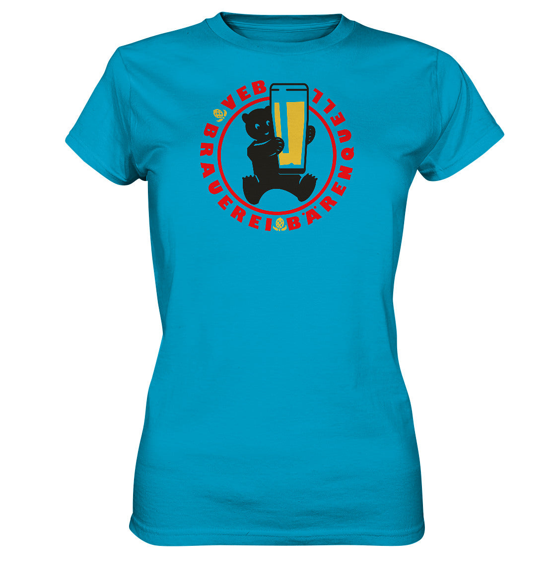 DDR Ostalgie Shirt Mädels • VEB BÄRENQUELL BERLIN BRAUEREI