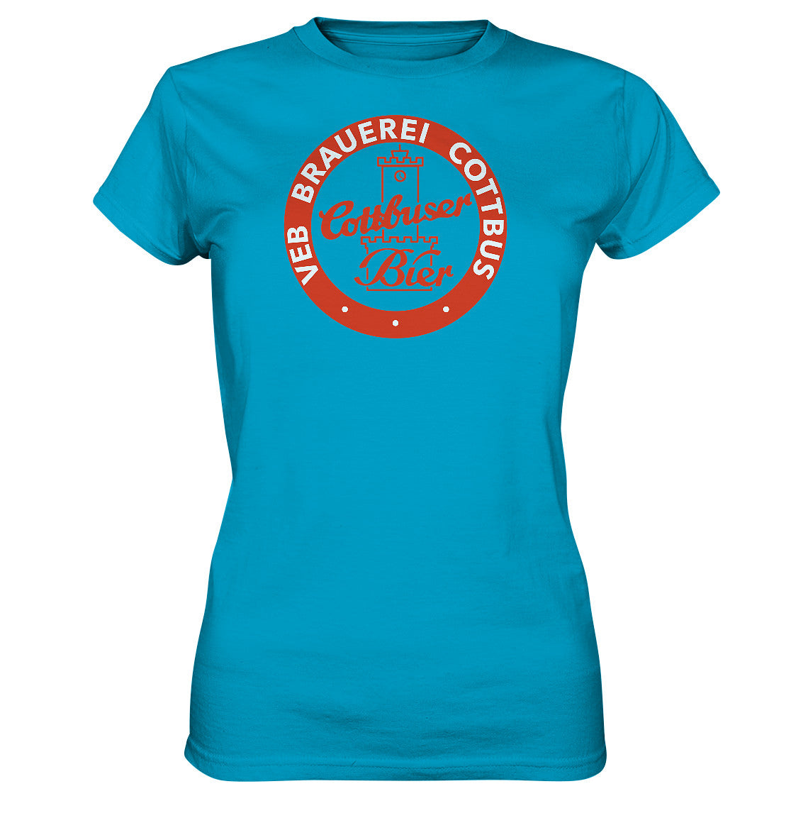 DDR Ostalgie Shirt Mädels • VEB BRAUEREI COTTBUS