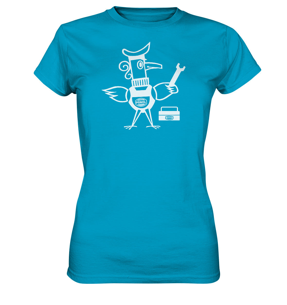 DDR Ostalgie Shirt Mädels • MINOL PIROL - URVERSION