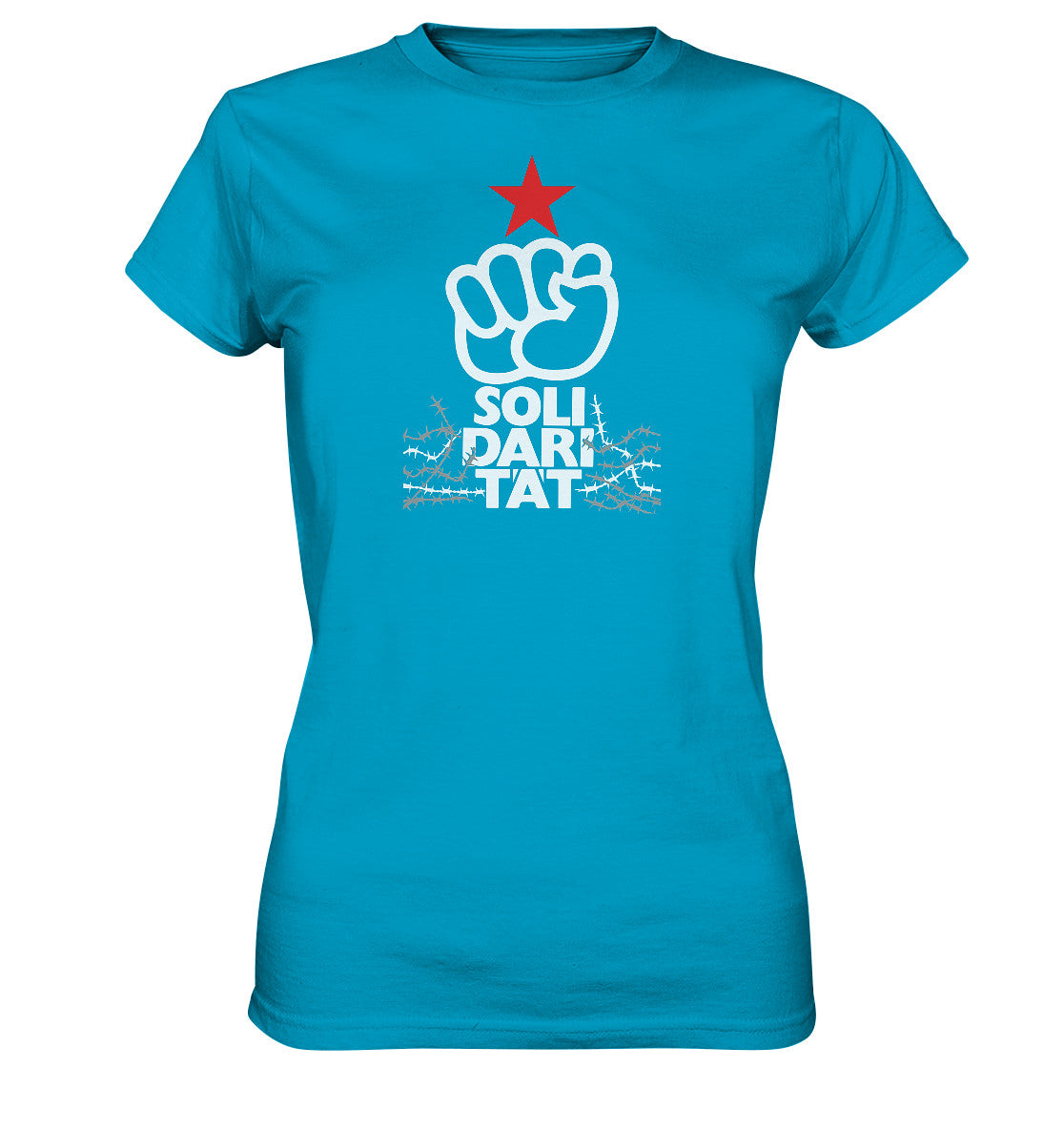 DDR Ostalgie Shirt Mädels • INTERNATIONALE SOLIDARITÄT