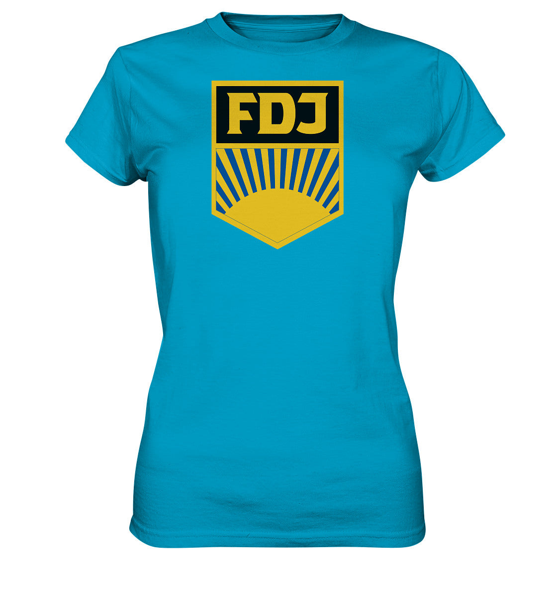 DDR Ostalgie Shirt Mädels • FDJ FREIE DEUTSCHE JUGEND