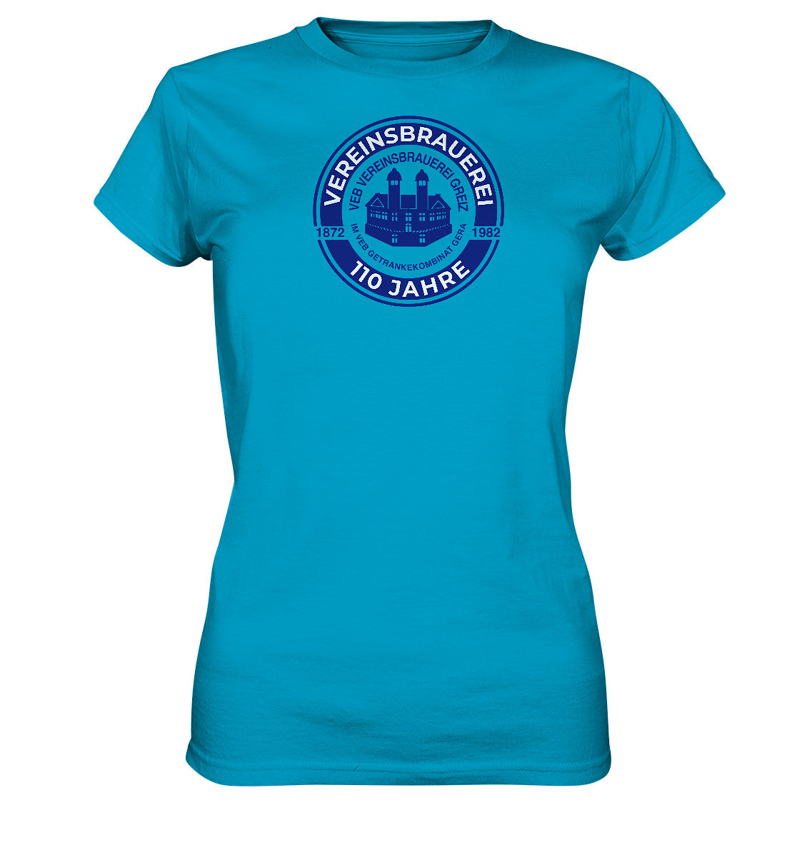DDR Ostalgie Shirt Mädels • VEB VEREINSBRAUEREI GREIZ - GETRÄNKEKOMBINAT GERA