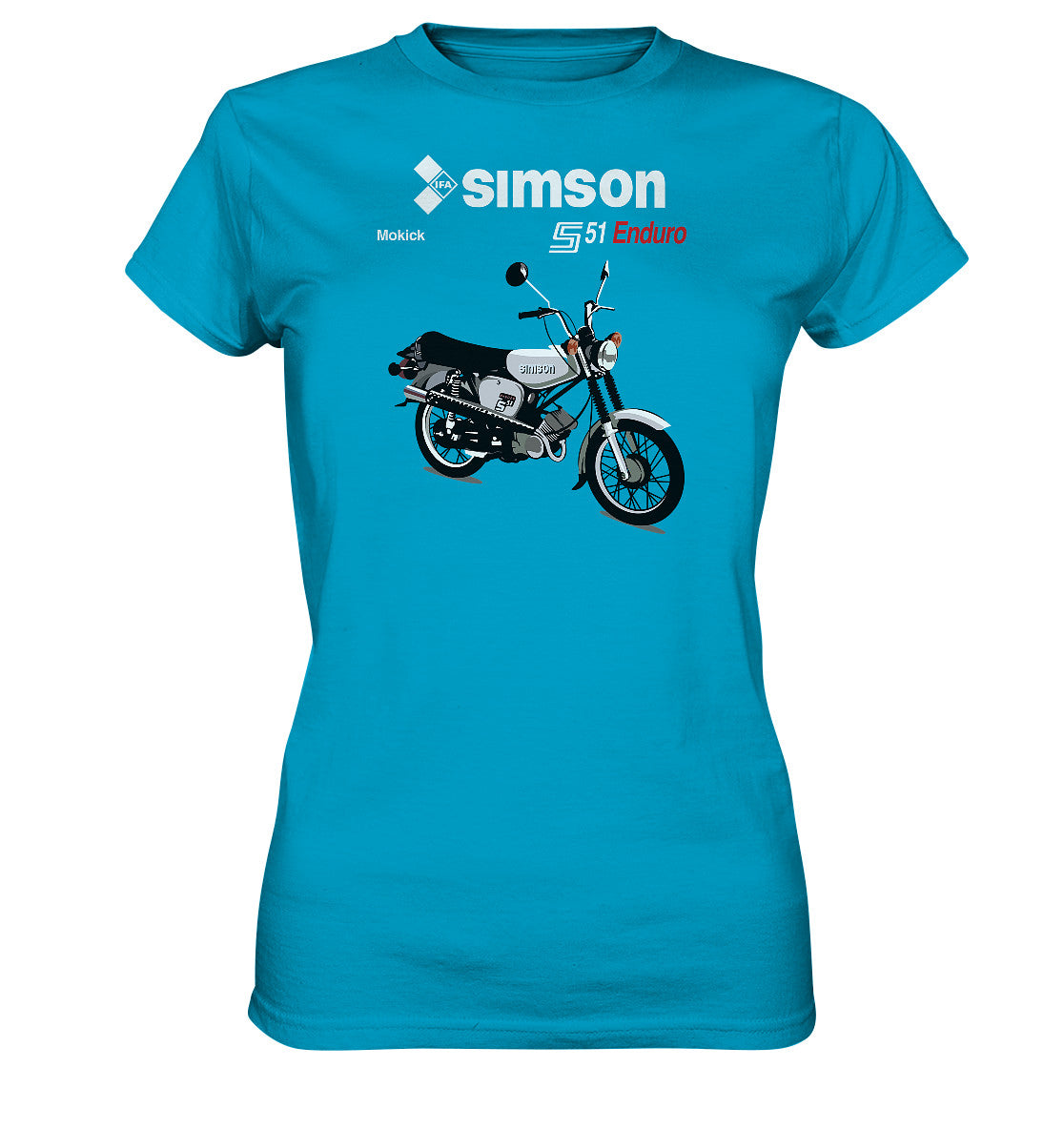 PREMIUM SHIRT MÄDELS • SIMSON ENDURO - ORIGINAL PROSPEKT