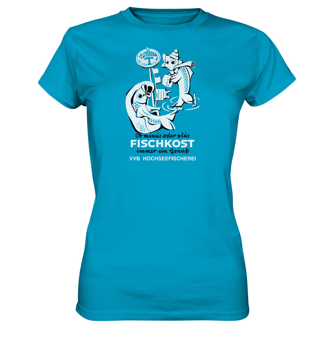 DDR Ostalgie Shirt Mädels • VVB HOCHSEEFISCHEREI FISCHKOST