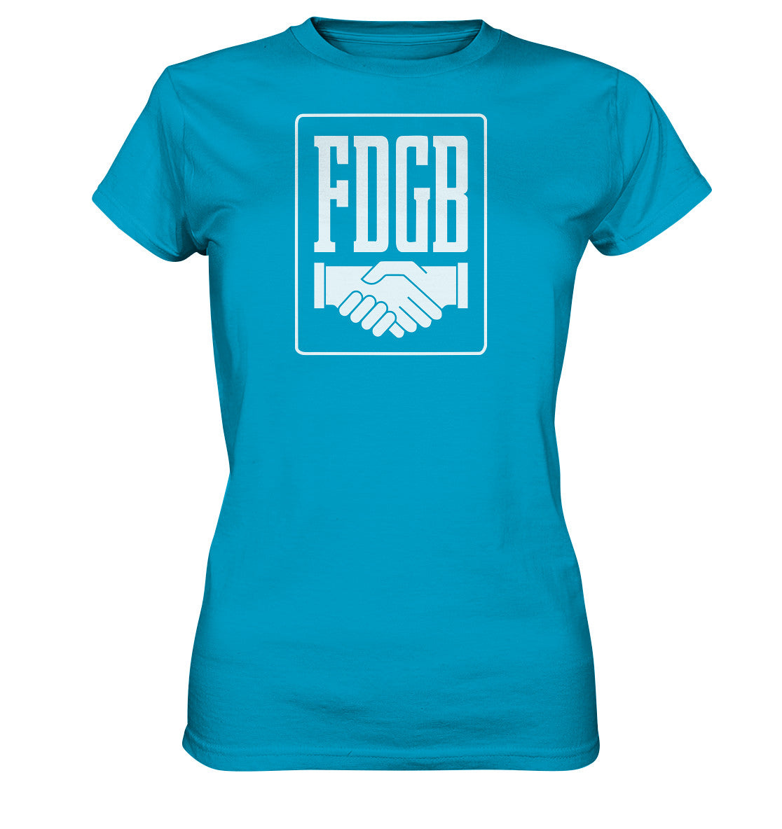 DDR Ostalgie Shirt Mädels • FDGB - hell