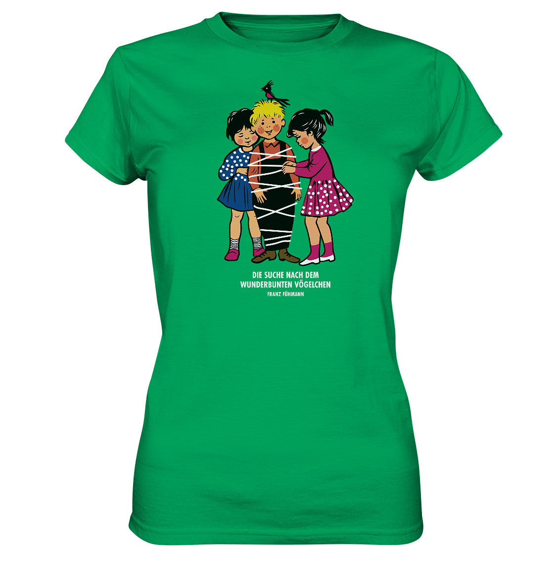 DDR Ostalgie Shirt Mädels • DIE SUCHE NACH DEM WUNDERBUNTEN VÖGELCHEN