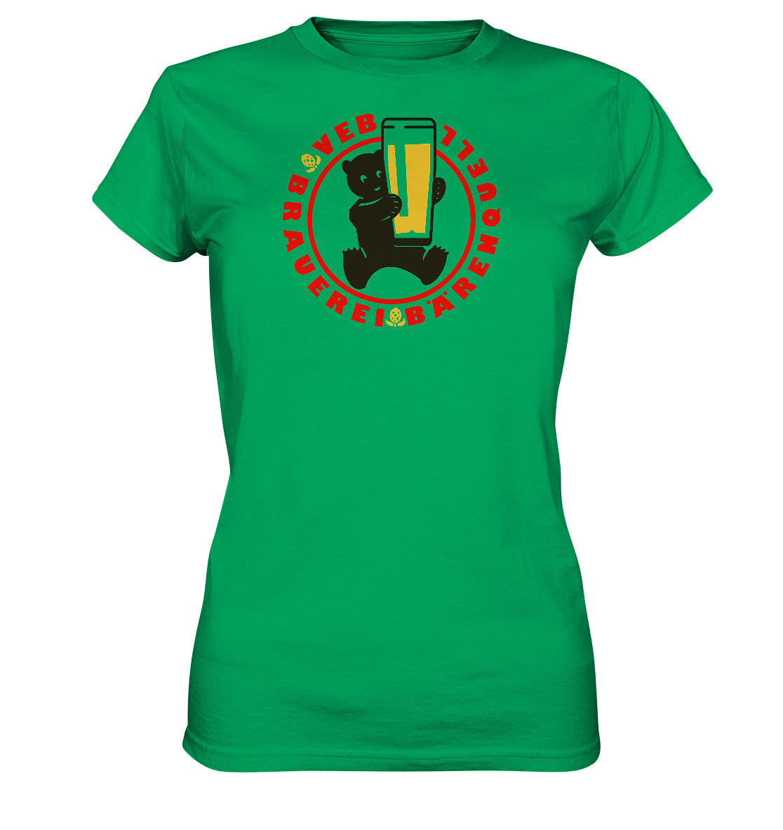 DDR Ostalgie Shirt Mädels • VEB BÄRENQUELL BERLIN BRAUEREI