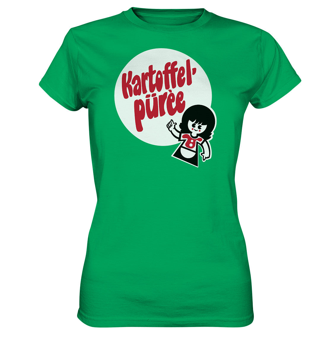 PREMIUM SHIRT MÄDELS • KARTOFFELPÜREE - VEB KARTOFFELVEREDLUNGSWERK HAGENOW