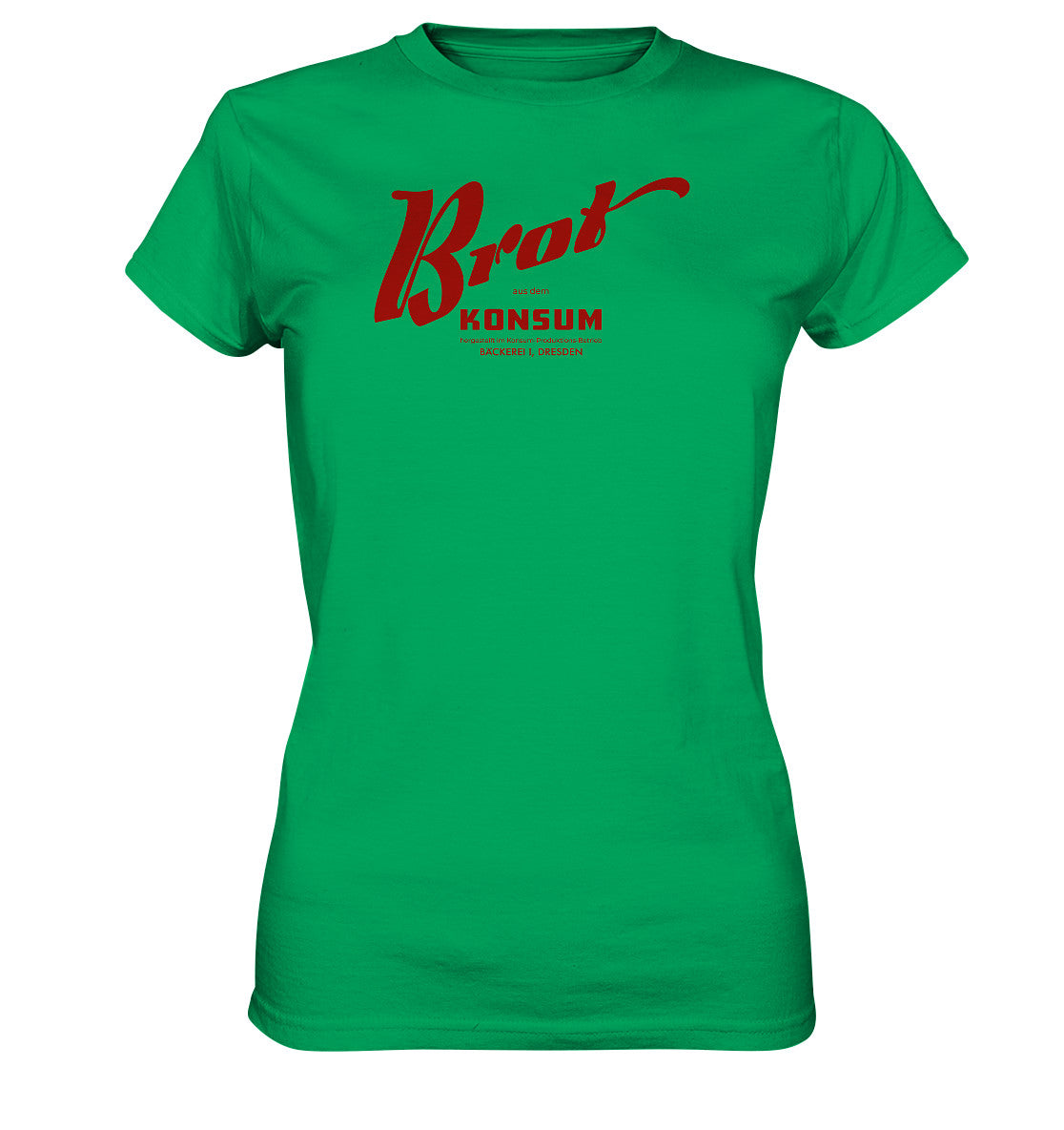 DDR Ostalgie Shirt Mädels • BROT AUS DEM KONSUM, PRODUKTION DRESDEN