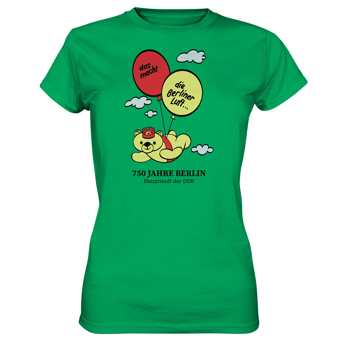 DDR Ostalgie Shirt Mädels • 750 JAHRE BERLIN