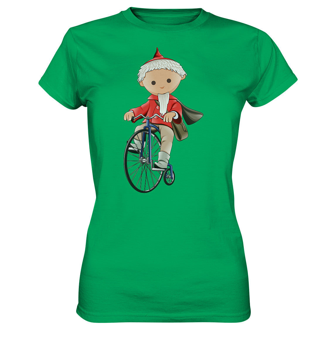 DDR Ostalgie Shirt Mädels • UNSER SANDMÄNNCHEN - AUF DEM HOCHRAD - ROT (PU-97, 1969)