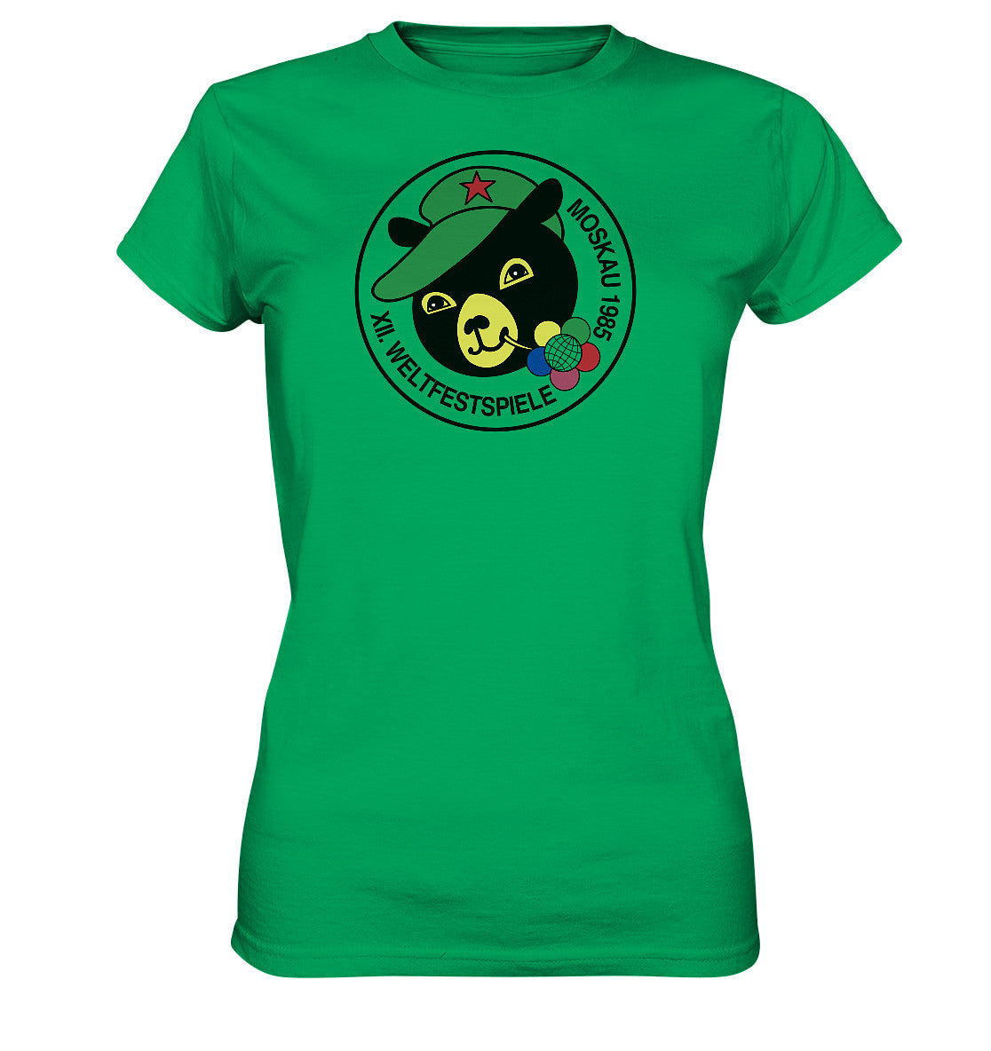DDR Ostalgie Shirt Mädels • WELTFESTSPIELE, MOSKAU 1985
