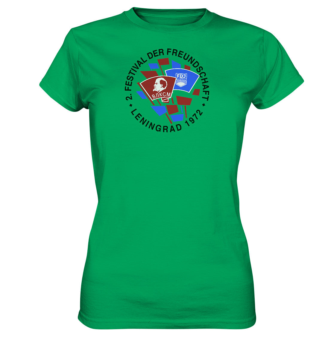 DDR Ostalgie Shirt Mädels • 2. FESTIVAL DER FREUNDSCHAFT - LENINGRAD