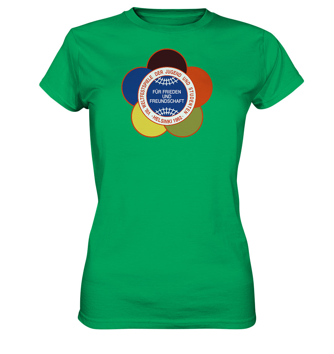 DDR Ostalgie Shirt Mädels • WELTFESTSPIELE DER JUGEND - HELSINKI 1962