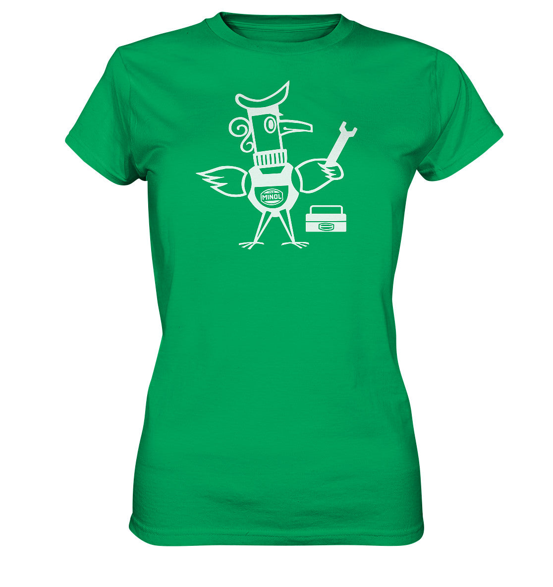 DDR Ostalgie Shirt Mädels • MINOL PIROL - URVERSION