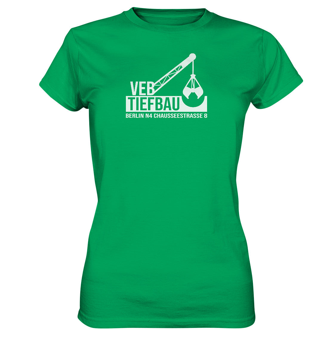 DDR Ostalgie Shirt Mädels • VEB TIEFBAU BERLIN