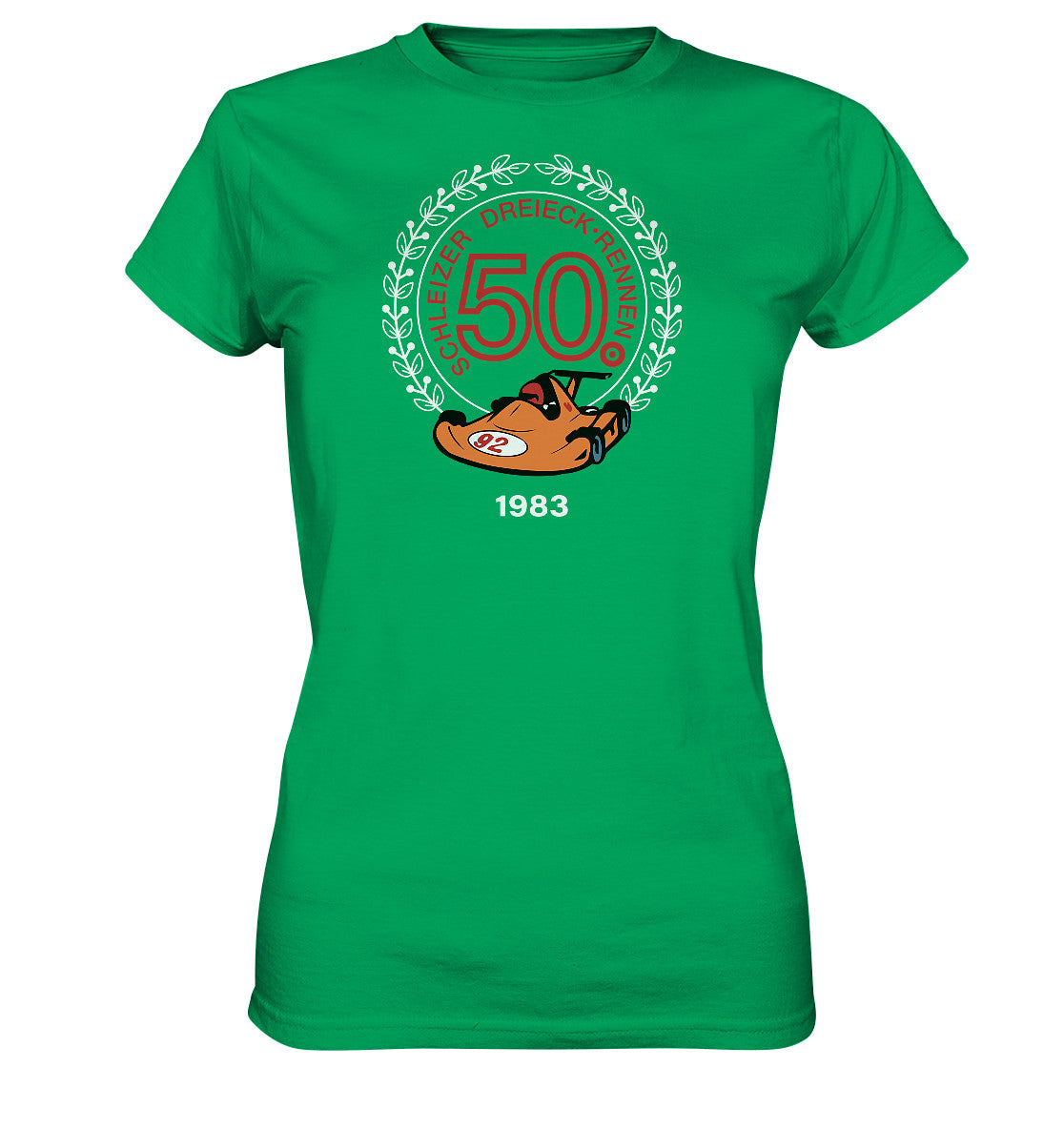 DDR Ostalgie Shirt Mädels • 50. SCHLEIZER DREIECK-RENNEN 1983