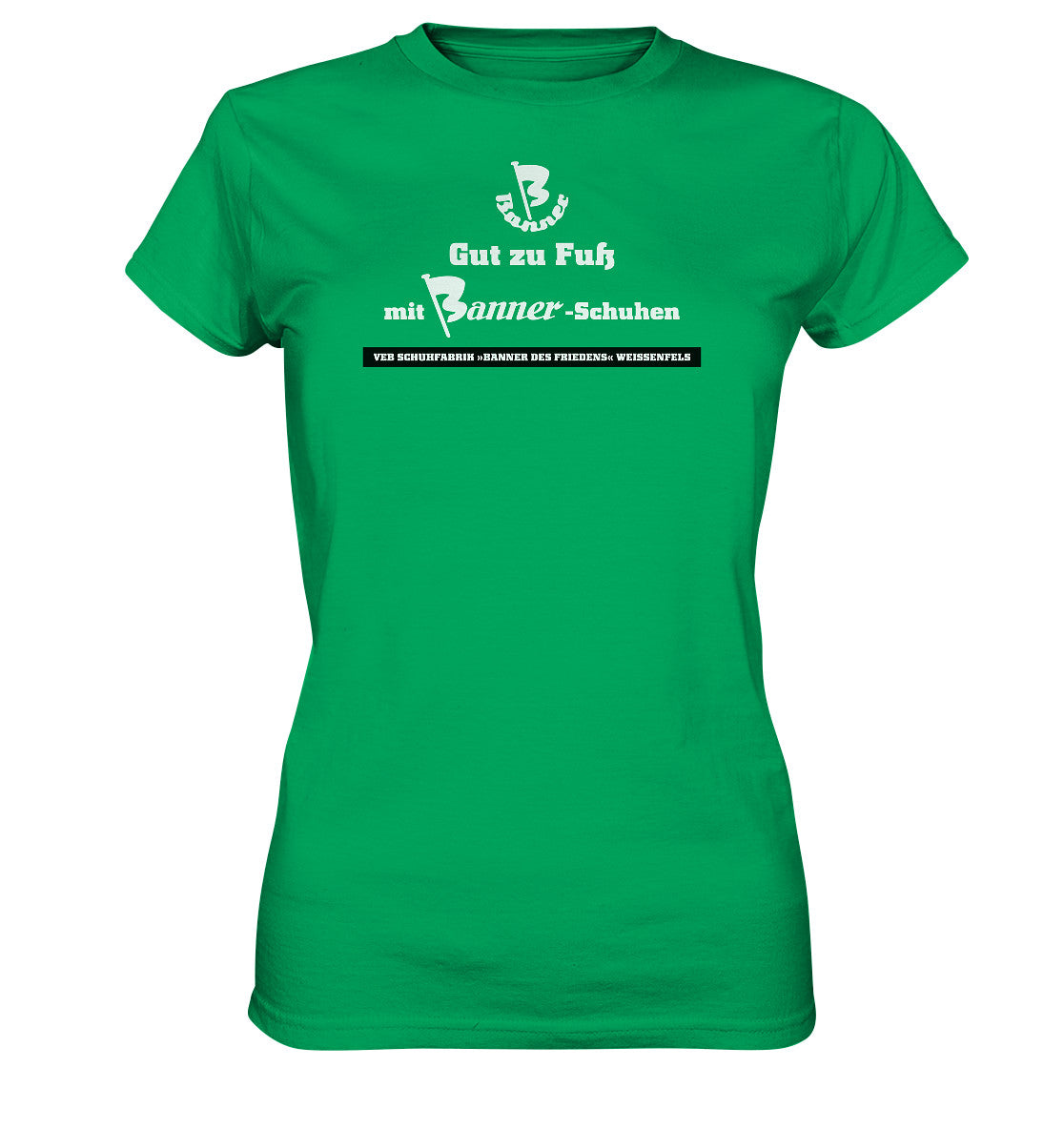 DDR Ostalgie Shirt Mädels • BANNER-SCHUHE - GUT ZU FUSS