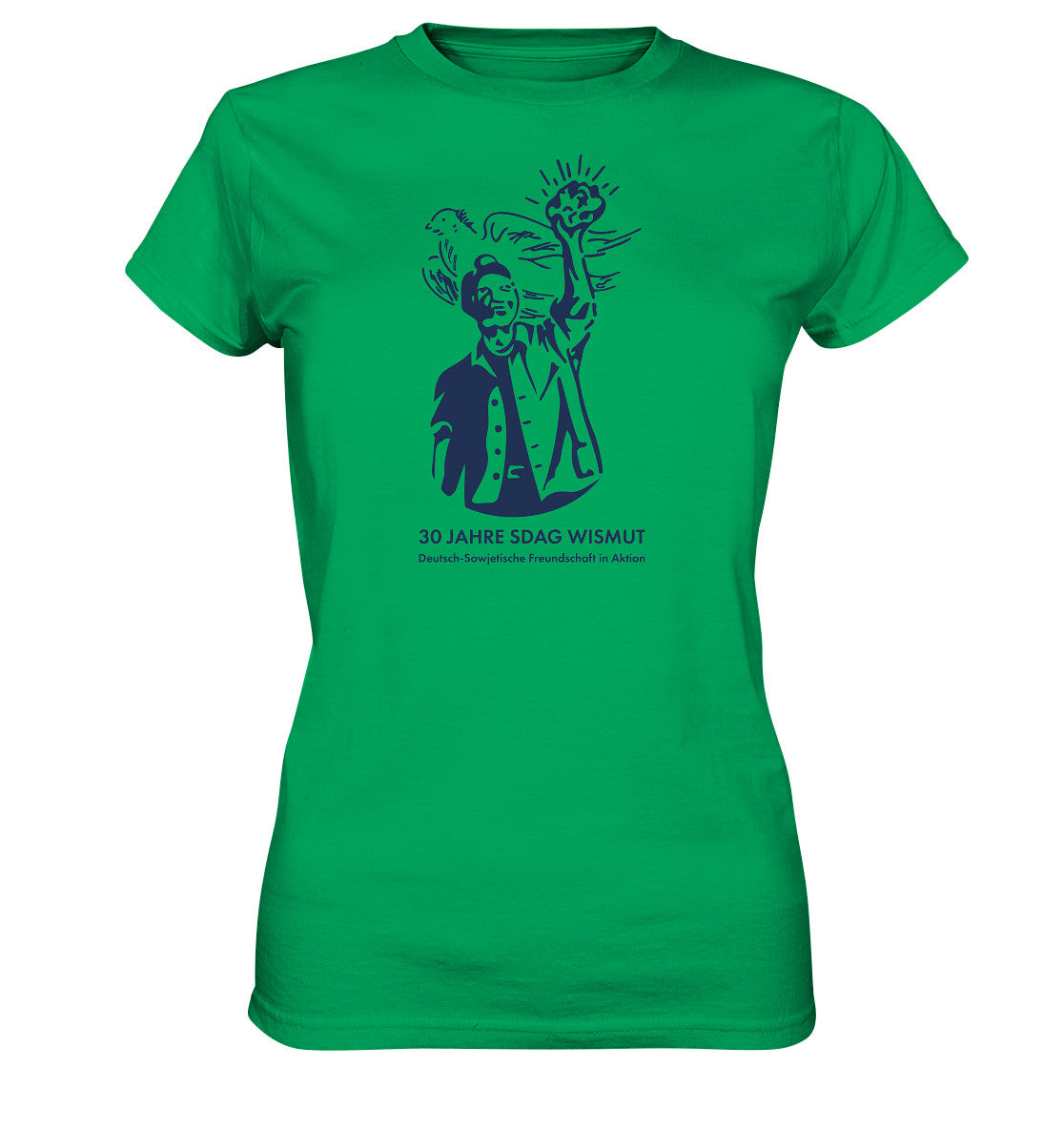 DDR Ostalgie Shirt Mädels • 30 JAHRE SDAG WISMUT