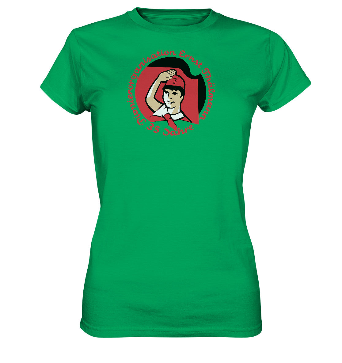 DDR Ostalgie Shirt Mädels • 35 JAHRE PIONIERORGANISATION ERNST THÄLMANN