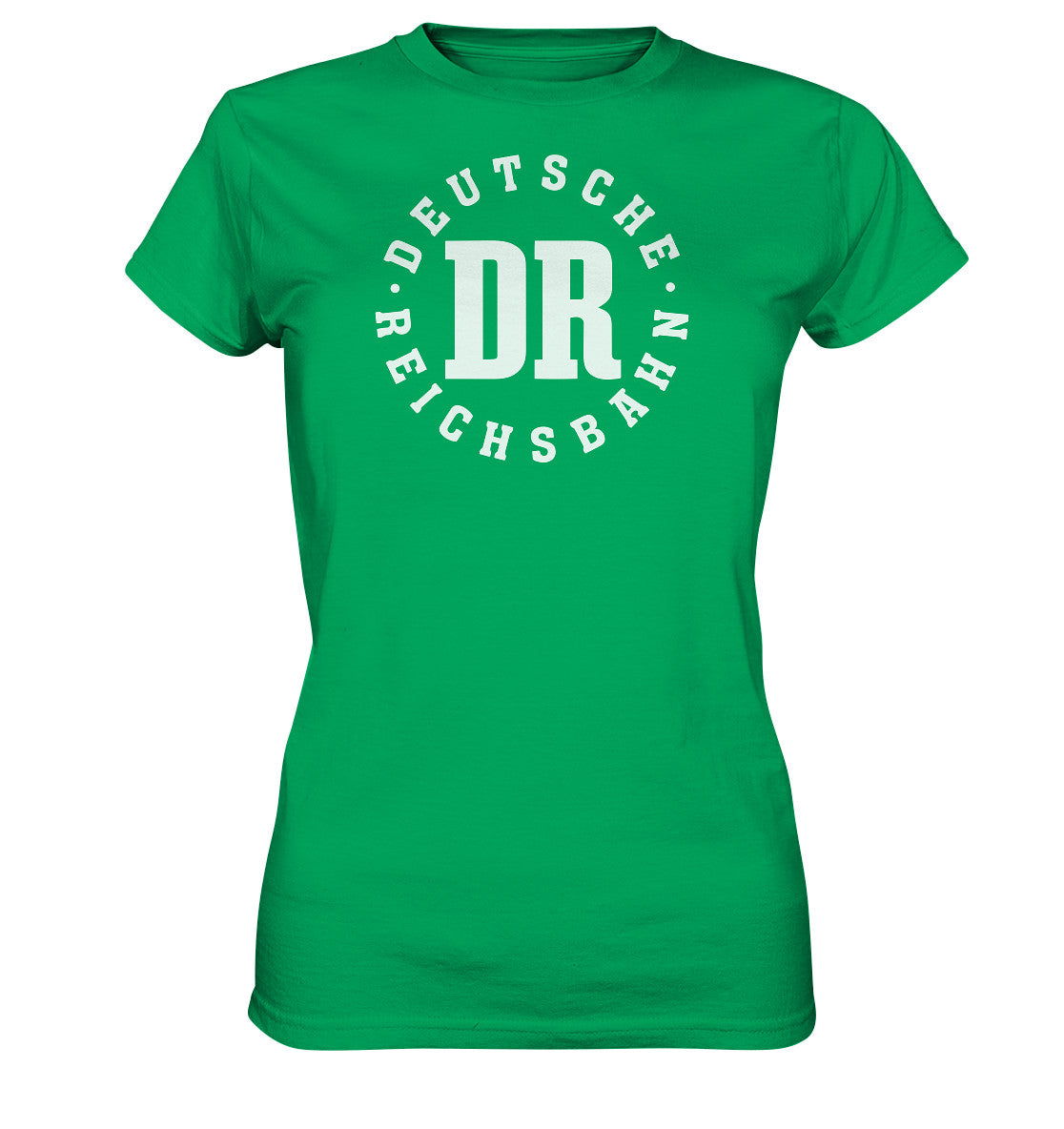 DDR Ostalgie Shirt Mädels • DR - DEUTSCHE REICHSBAHN - dunkel