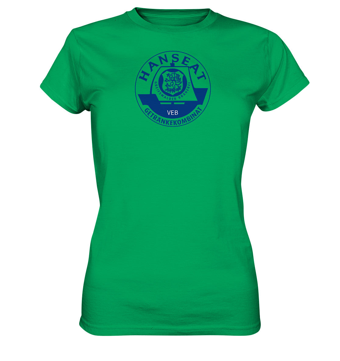 DDR Ostalgie Shirt Mädels • HANSEAT GREIFSWALDER BRAUEREI VEB