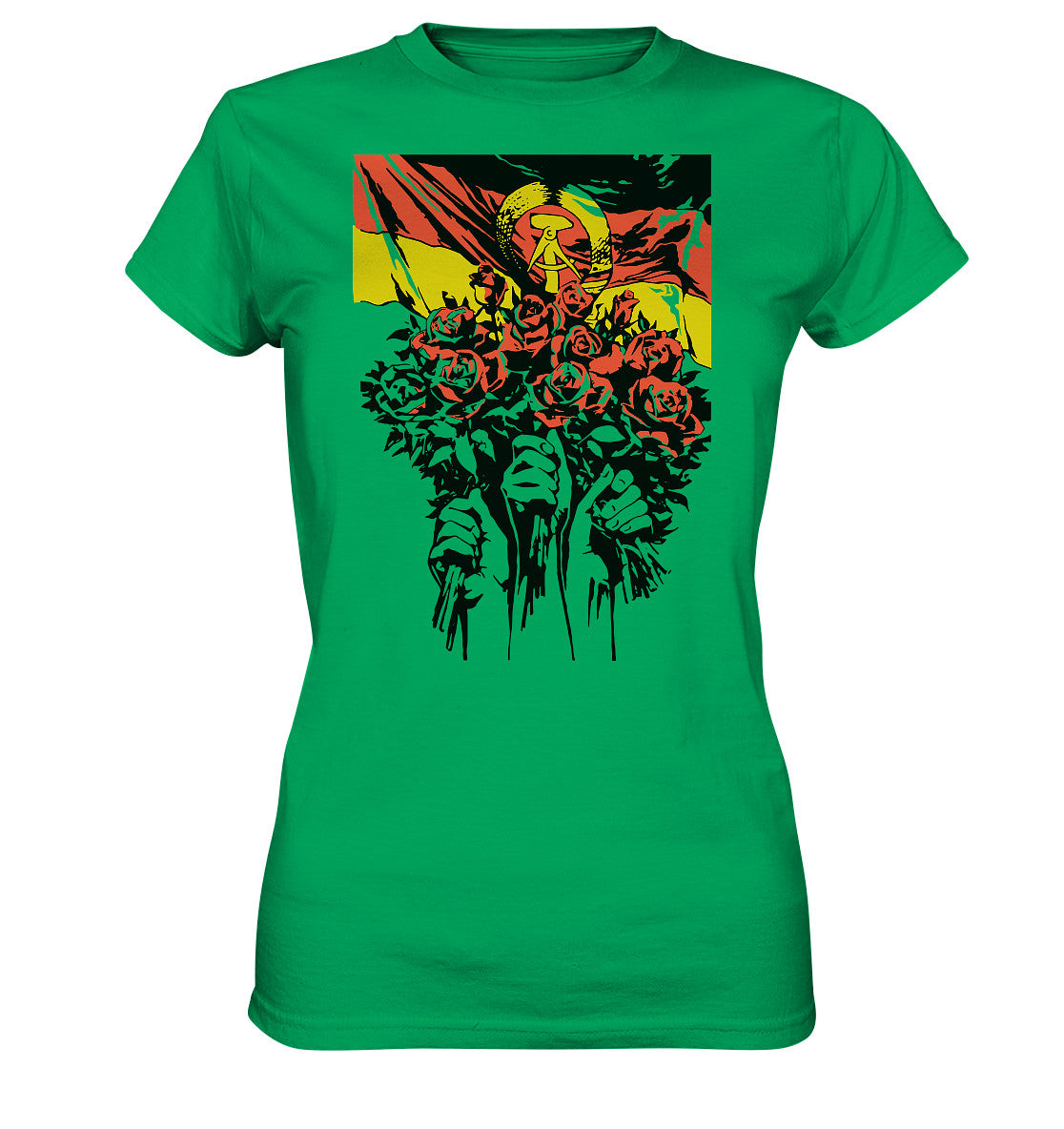 DDR Ostalgie Shirt Mädels • NATIONALES JUGENDFESTIVAL - BERLIN 1979, PLAKATMOTIV