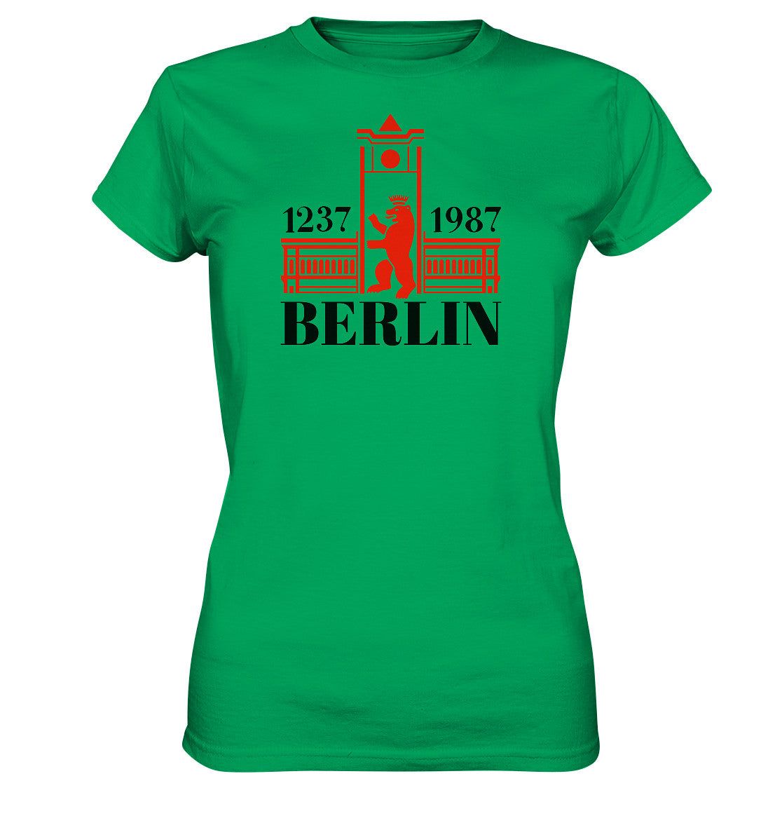 DDR Ostalgie Shirt Mädels • BERLIN 1237-1987