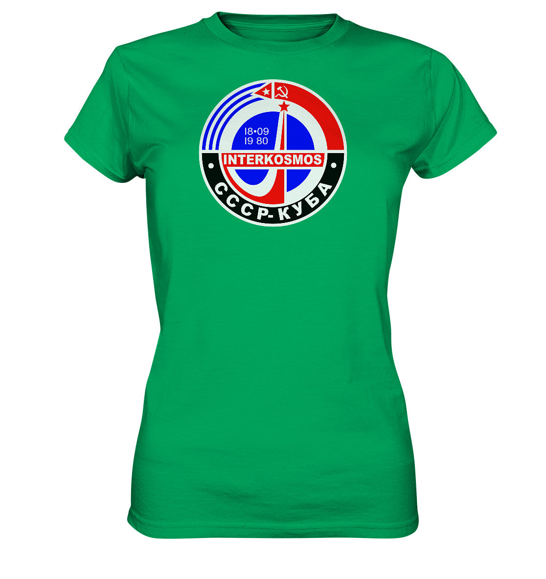 DDR Ostalgie Shirt Mädels • INTERKOSMOS - CCCP & KUBA