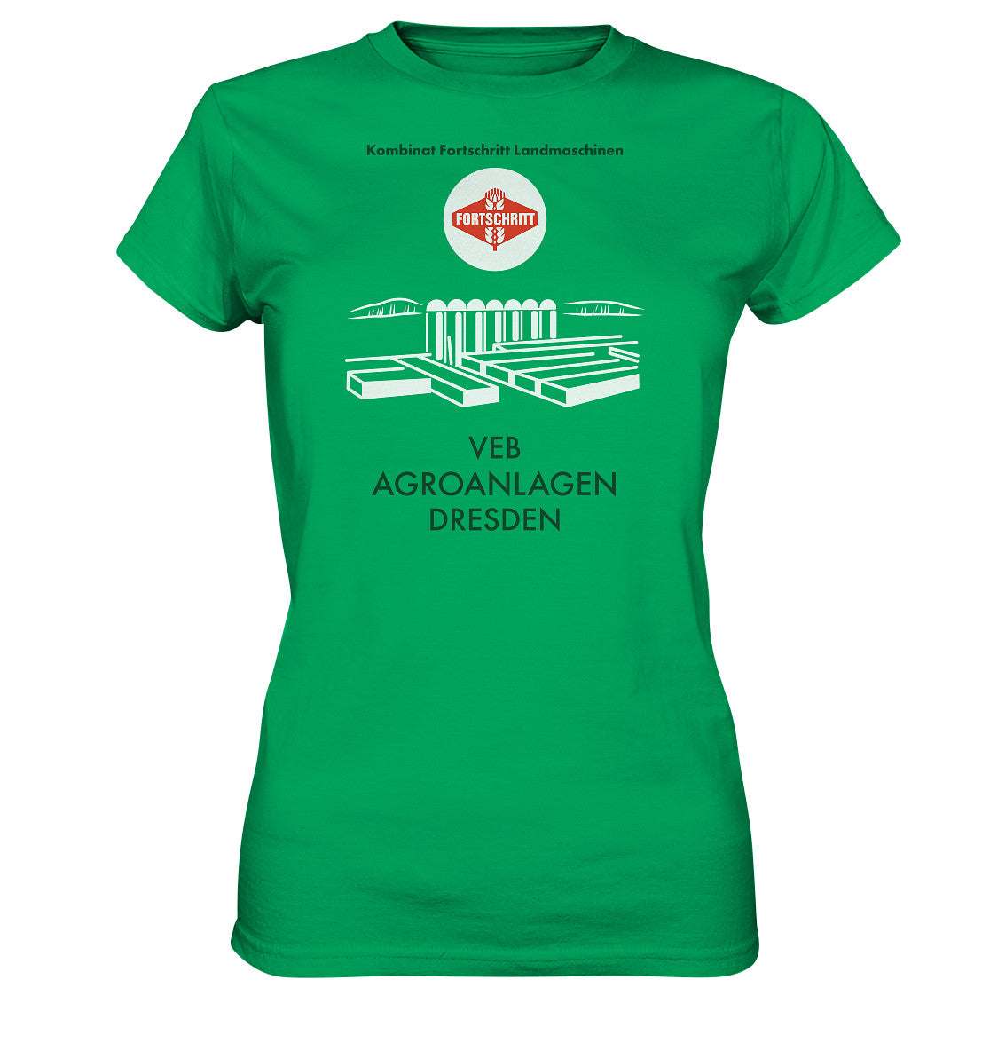 DDR Ostalgie Shirt Mädels • VEB AGROANLAGEN DRESDEN
