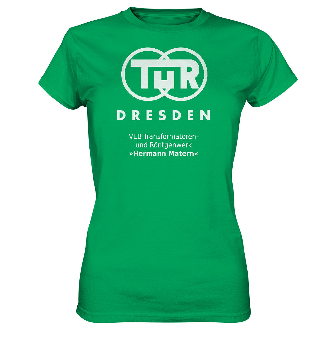 DDR Ostalgie Shirt Mädels • TUR - VEB TRANSFORMATOREN- UND RÖNTGENWERK DRESDEN