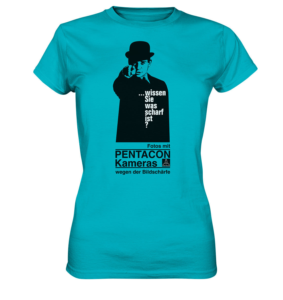 DDR Ostalgie Shirt Mädels • PENTACON - WISSEN SIE WAS SCHARF IST