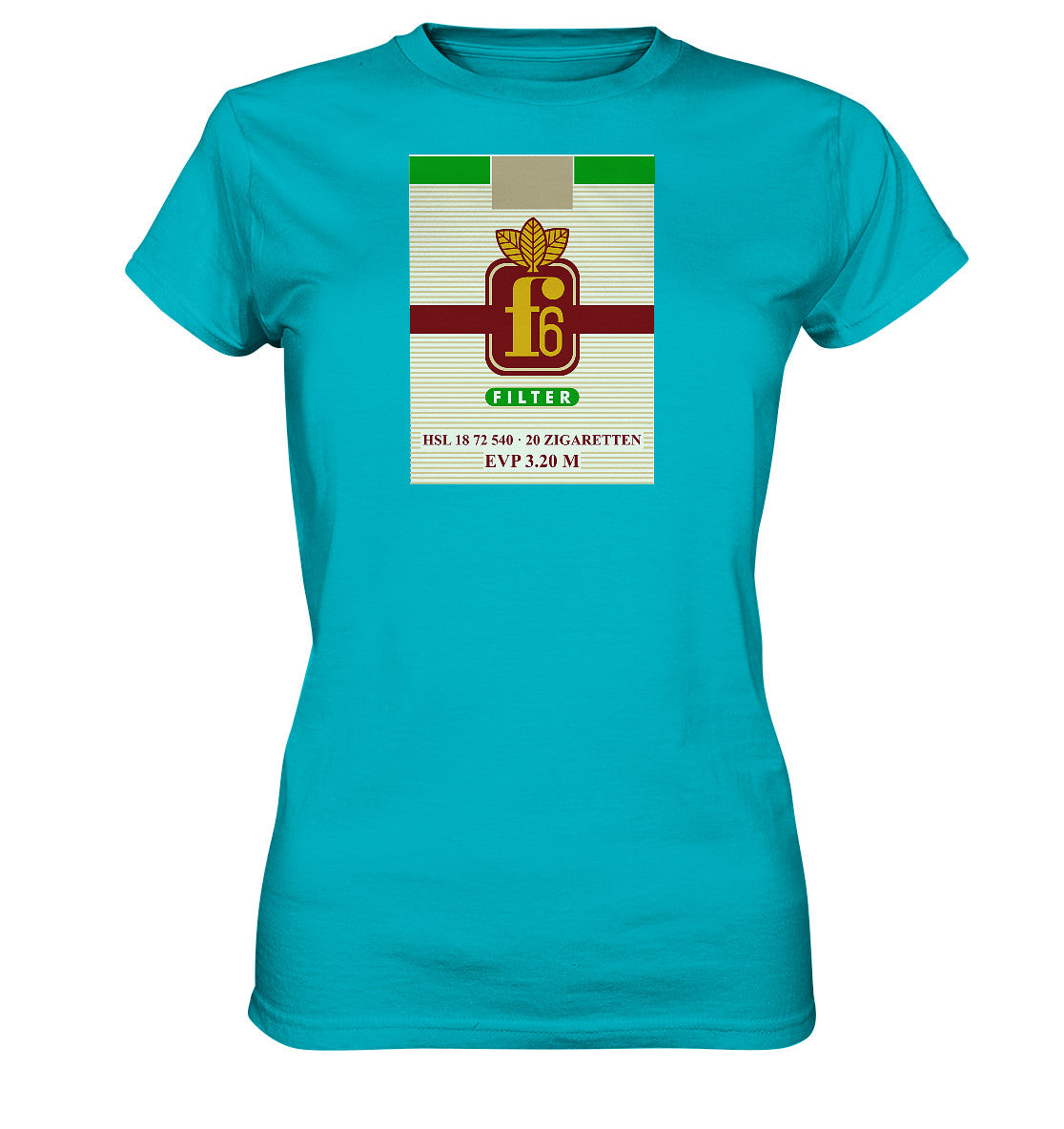 DDR Ostalgie Shirt Mädels • F6 FILTER ZIGARETTEN