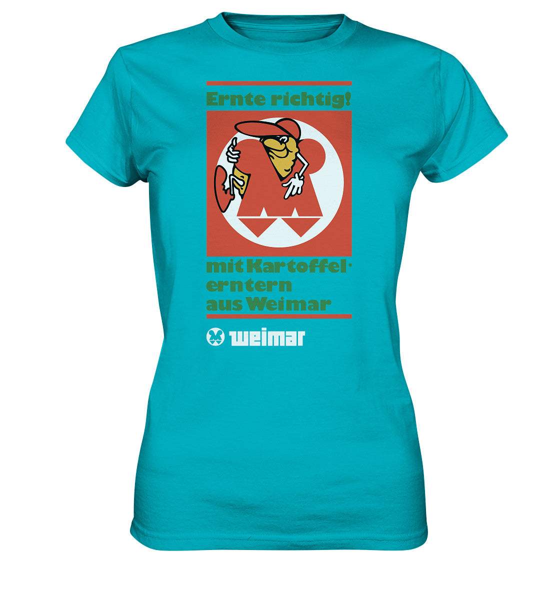 DDR Ostalgie Shirt Mädels • KARTOFFELERNTER AUS WEIMAR