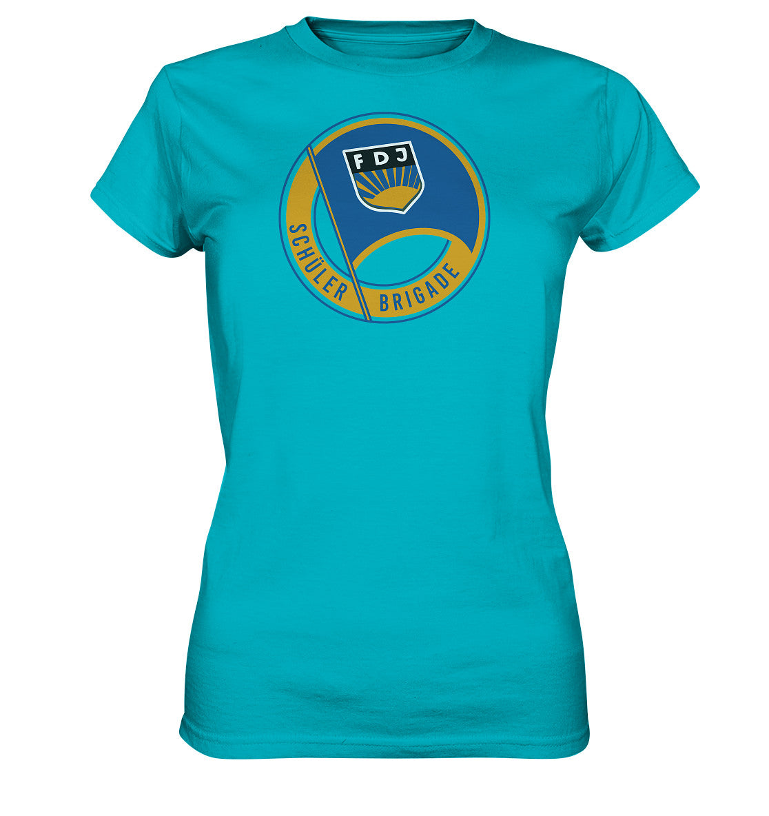 DDR Ostalgie Shirt Mädels • FDJ SCHÜLERBRIGADE