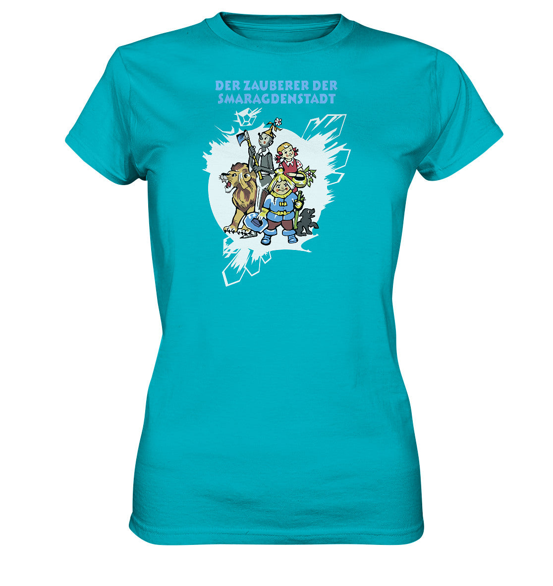 DDR Ostalgie Shirt Mädels • WOLKOW - DER ZAUBERER DER SMARAGDENSTADT