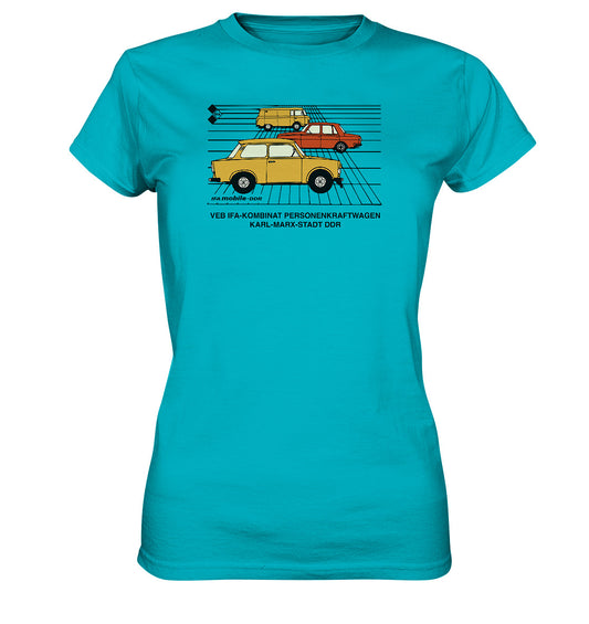 DDR Ostalgie Shirt Mädels • IFA MOBILE DDR - ORIGINALWERBUNG