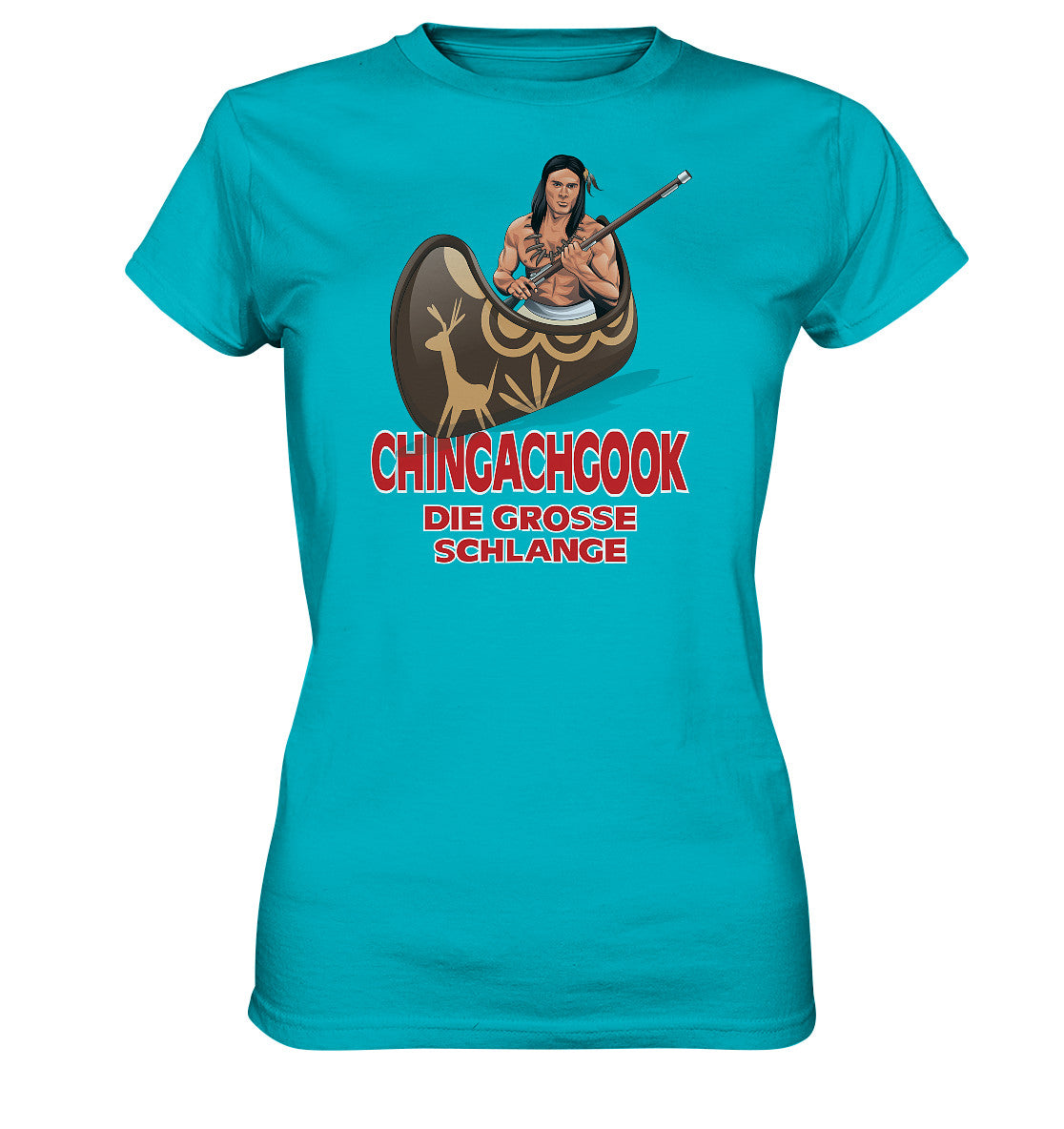 DDR Ostalgie Shirt Mädels • CHINGACHGOOK, DIE GROSSE SCHLANGE