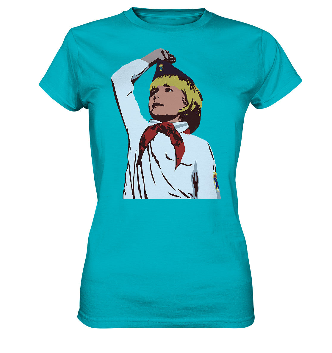 DDR Ostalgie Shirt Mädels • THÄLMANNPIONIER - ORIGINALPLAKAT