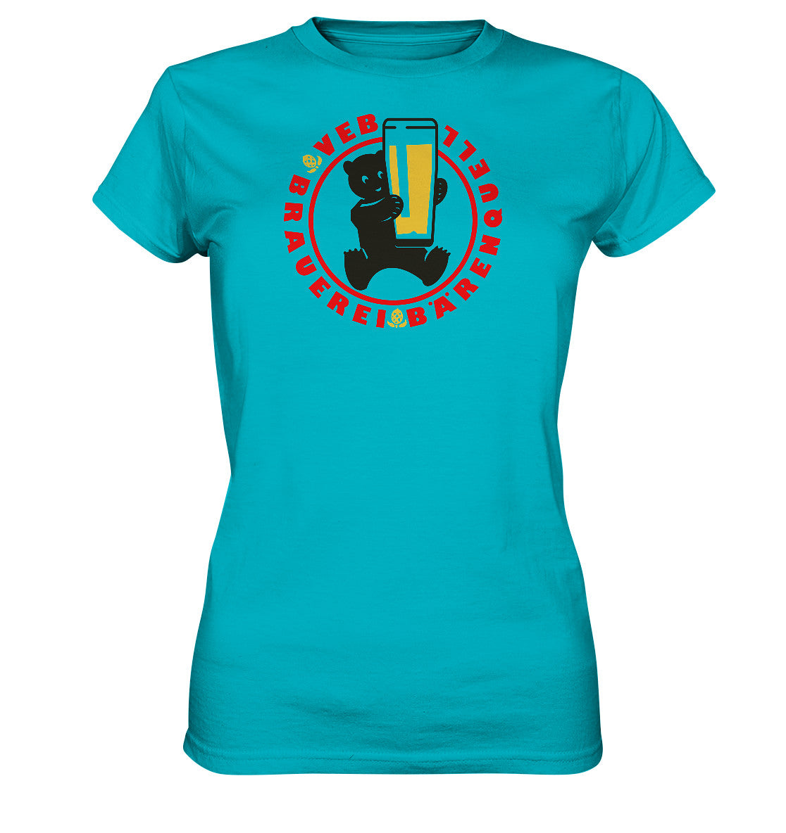 DDR Ostalgie Shirt Mädels • VEB BÄRENQUELL BERLIN BRAUEREI