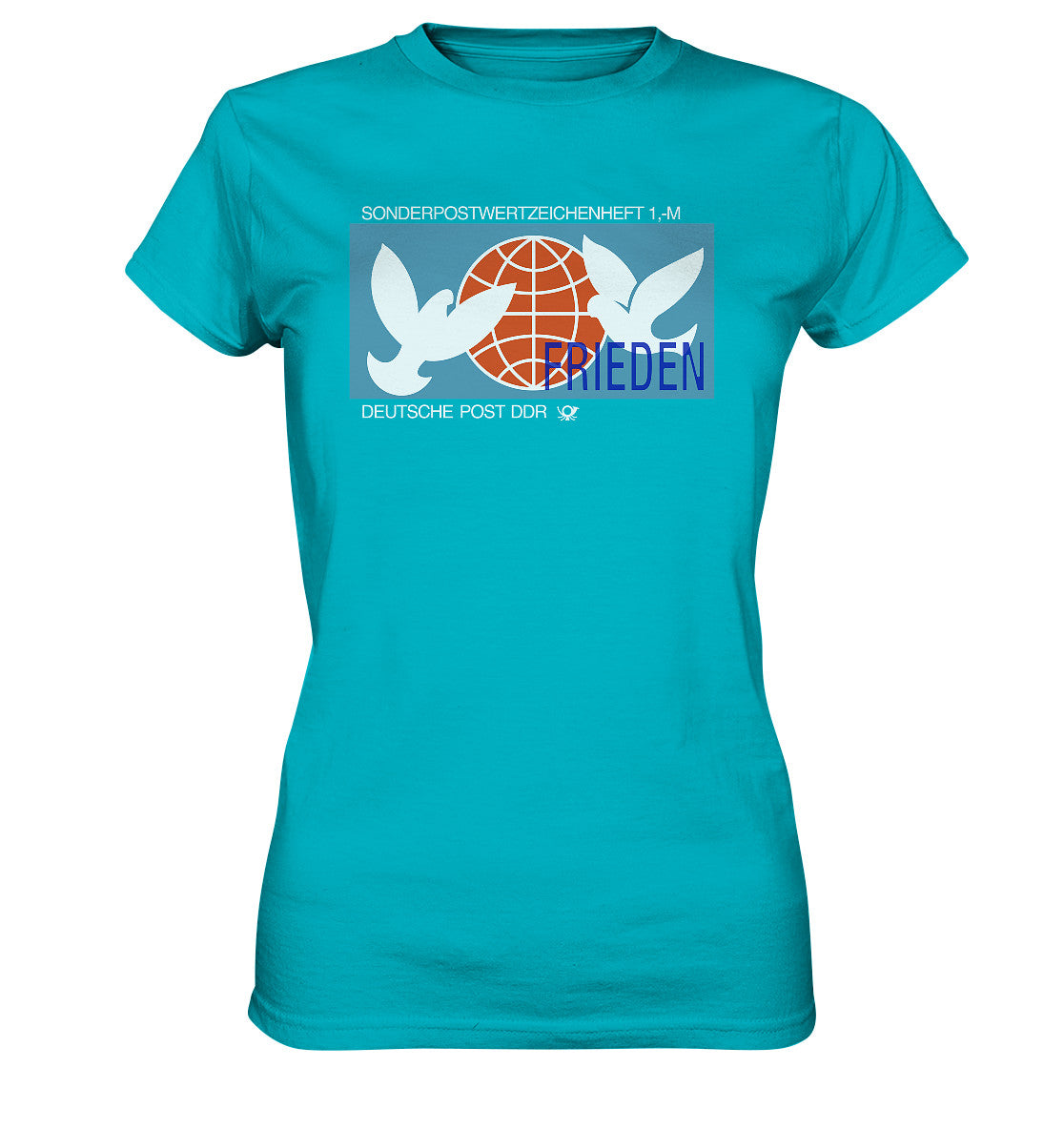 DDR Ostalgie Shirt Mädels • SONDERMARKE FRIEDEN - DDR