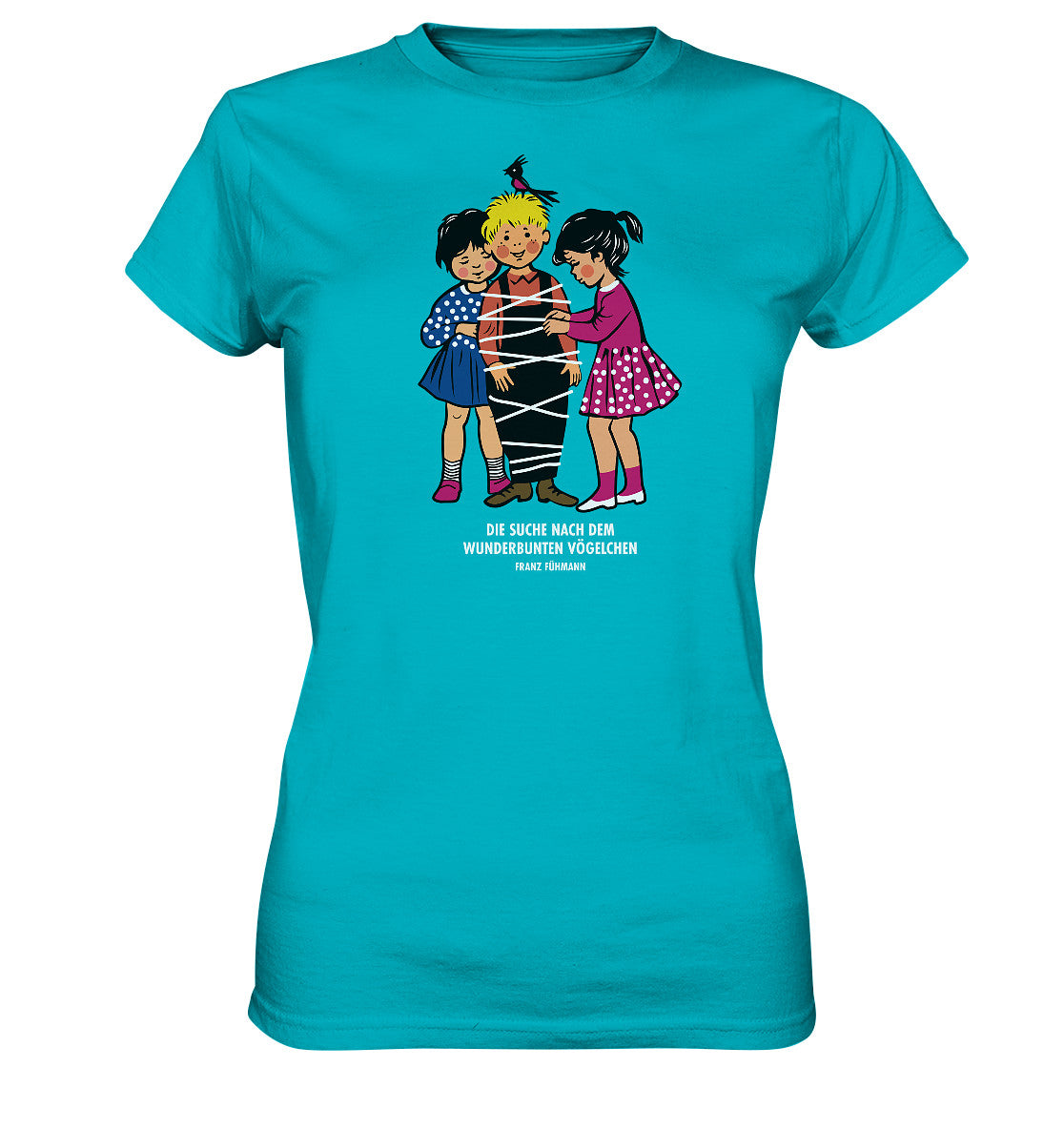 DDR Ostalgie Shirt Mädels • DIE SUCHE NACH DEM WUNDERBUNTEN VÖGELCHEN