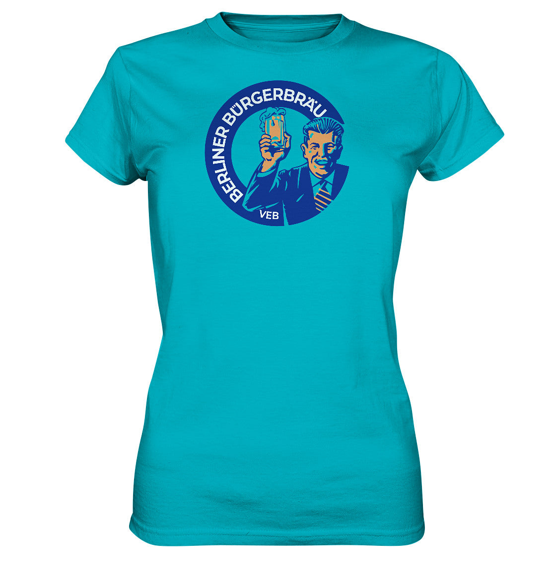 DDR Ostalgie Shirt Mädels • VEB BERLINER BÜRGERBRÄU