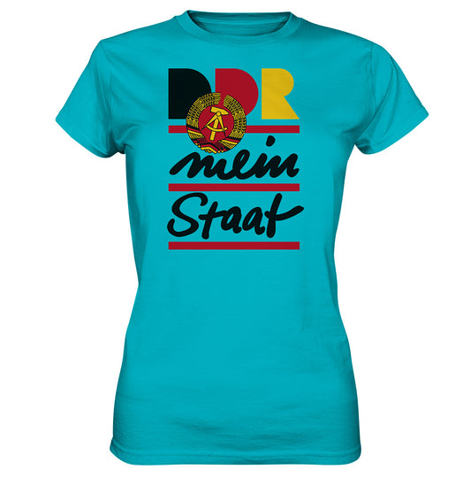 DDR Ostalgie Shirt Mädels • DDR - MEIN STAAT